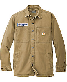 Promotional Apparel | Custom Promotional Clothing: Carhartt® Rugged Flex® Fleece-Lined Shirt Jac